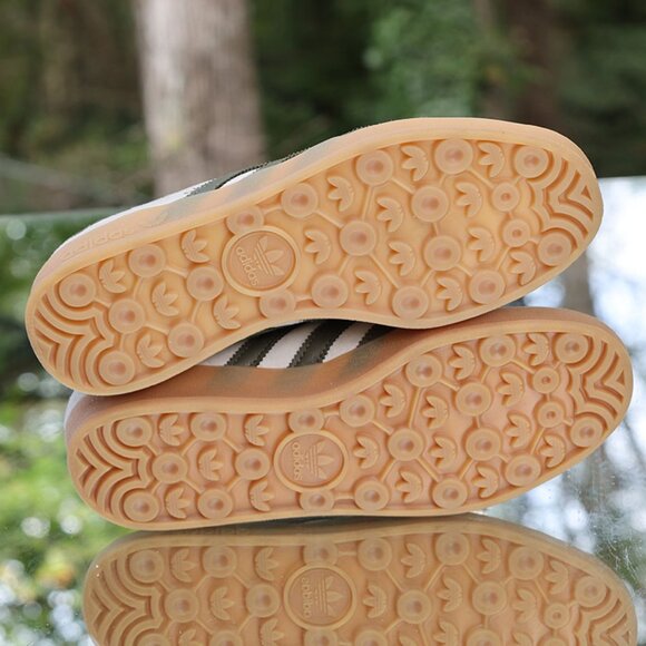 Adidas Gazelle Indoor White Olive Strata - Picture 15 of 15